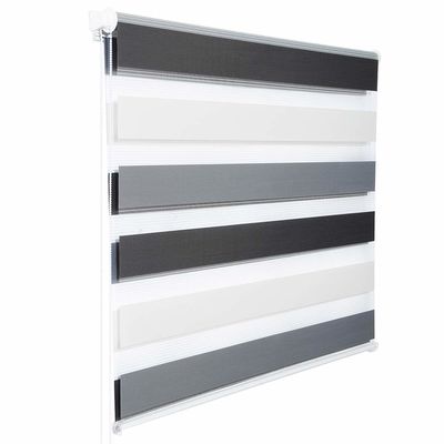 Badezimmer-Zebra-Rolläden keine Durchschlags-Badezimmer-Toiletten-Küchen-Stromausfall-wasserdichten Herunterziehungs-Vorhänge