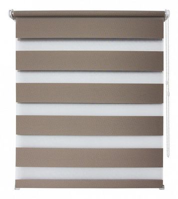 Mehltau-macht beständiges Küchen-Zebra Stromausfall-wasserdichte Zug-Perlen-manuellen Zug-Vorhang blind