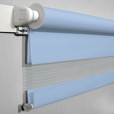 Mehltau-macht beständiges Küchen-Zebra Stromausfall-wasserdichte Zug-Perlen-manuellen Zug-Vorhang blind