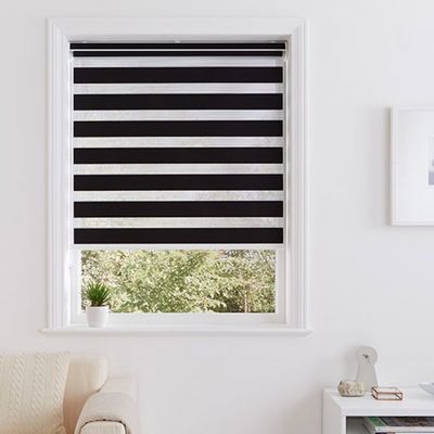 China-gemachte intelligente Bewegungsfernbedienung, Bluetooth, Sprachsteuerung, Doppelschicht-Zebra-Art Zebra-Vorhang