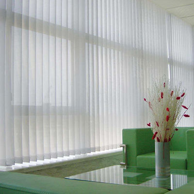 Elektrischer Traumvorhang-vertikaler vertikaler Vertikaljalousie-Wohnzimmer-Fenster-Stromausfall-vom Boden bis zur Decke weißer Vorhang