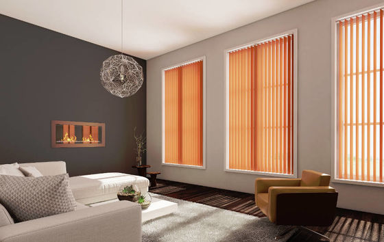 Drapierungs-Vertikaljalousie-Vertikaljalousie-elektrisches Stromausfall-Wohnzimmer-Schlafzimmer-Büro-Balkon-Fach-Traumvorhang