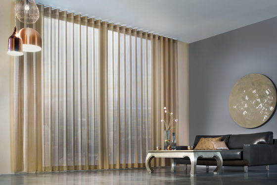 Polyester-Raum Fach-Vorhang-antibakterielles Mittel flammhemmend