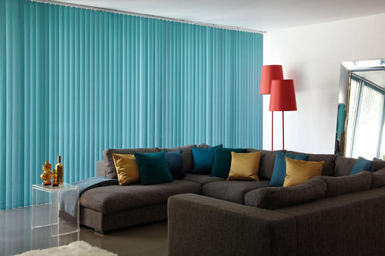 240cm Büro-Vorhang-Vertikaljalousie-Sonnenschutz-Lichtschutz-Balkon-Fenstertür-Glaswand-vertikale Streifen-Schattierung