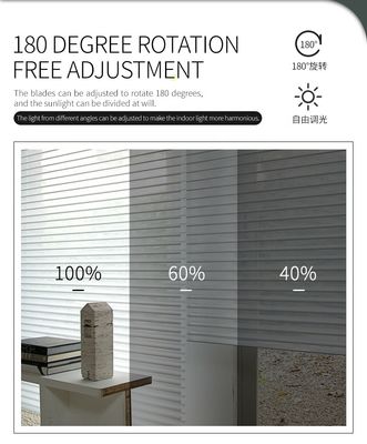 Horizontales Venetian Window Blinds Innen Mount